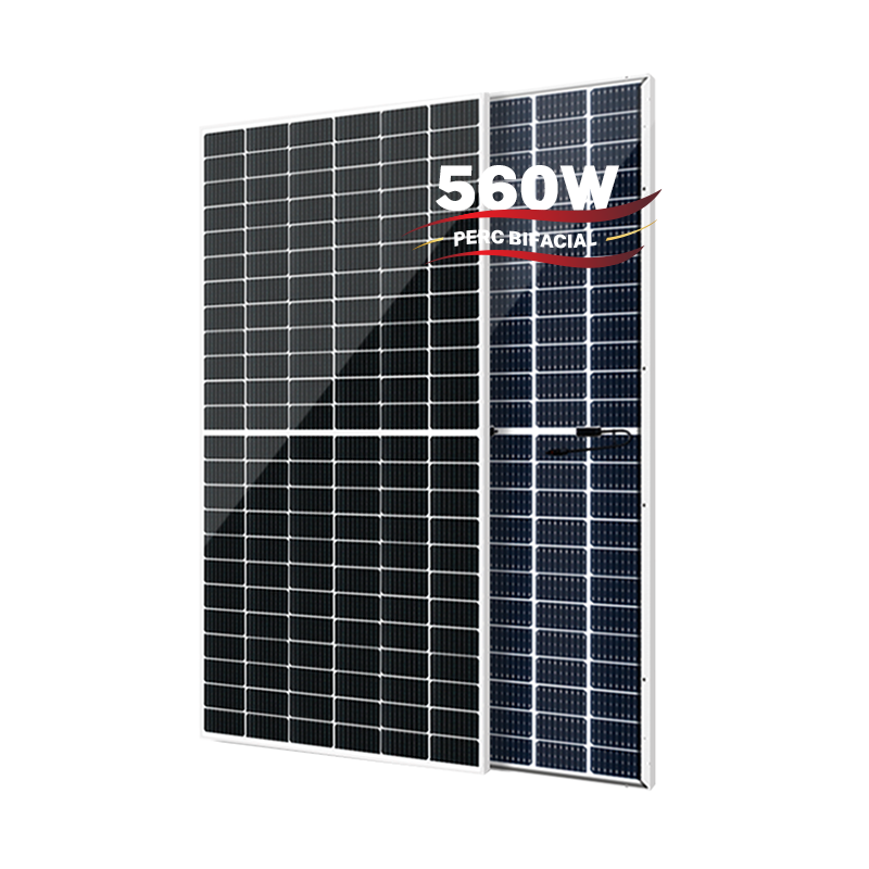 Los paneles solares bifaciales de la media célula de la célula 550W 560W PERC de Higon 182m m para C&I