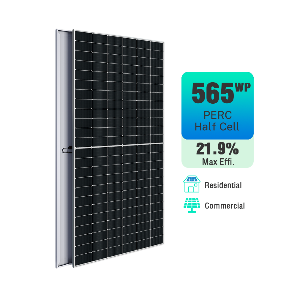 Panel solar Higon 550W 560W Half Cell PERC para uso comercial