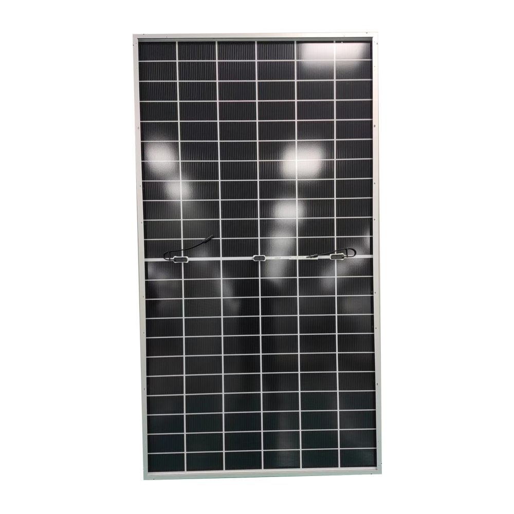 NUEVO panel solar de media celda de vidrio doble bifacial HJT 730W 740W 750W